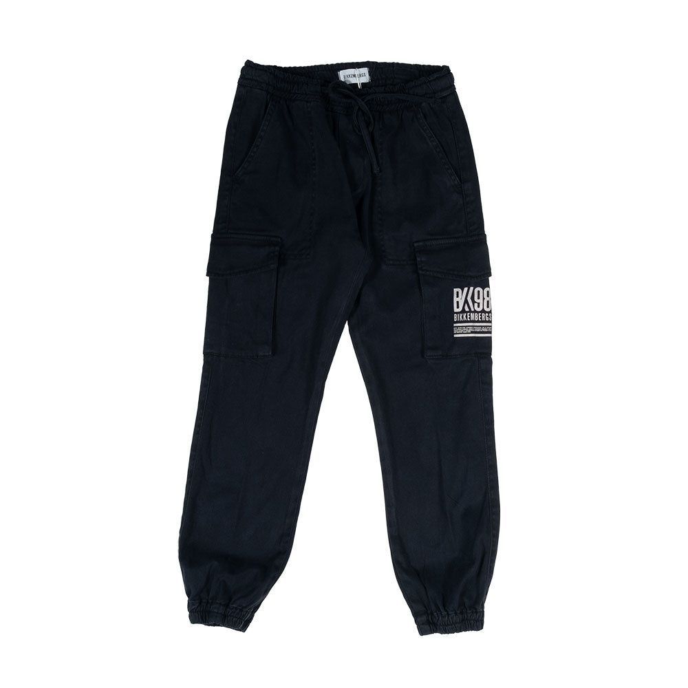 
Pantalone della Linea Abbigliamento Bambino Bikkembergs, con tasche sui lati e logo stampato su ...