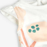 Jersey onesie for baby girl