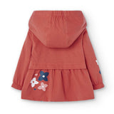 Reversible parka for girl