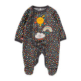 Polka dot chenille onesie for girls