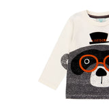 "Bear" jersey t-shirt for boys