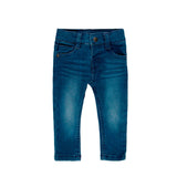 Elastic denim trousers for boys