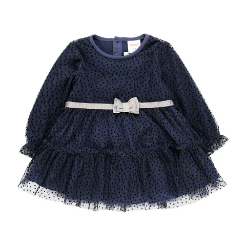 Polka dot tulle dress for girls