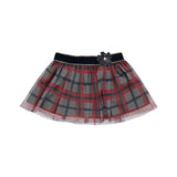 Checked tulle skirt for girls