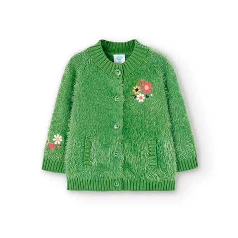 Tricot jacket for girls