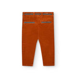 Velvet trousers for boys - BCI