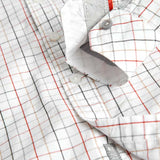 Checked poplin shirt for boys