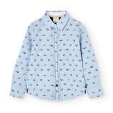 Long sleeve oxford shirt for boys