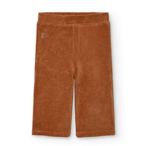 Velvet pants for babies