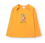 Elastic jersey t-shirt for girl -BCI