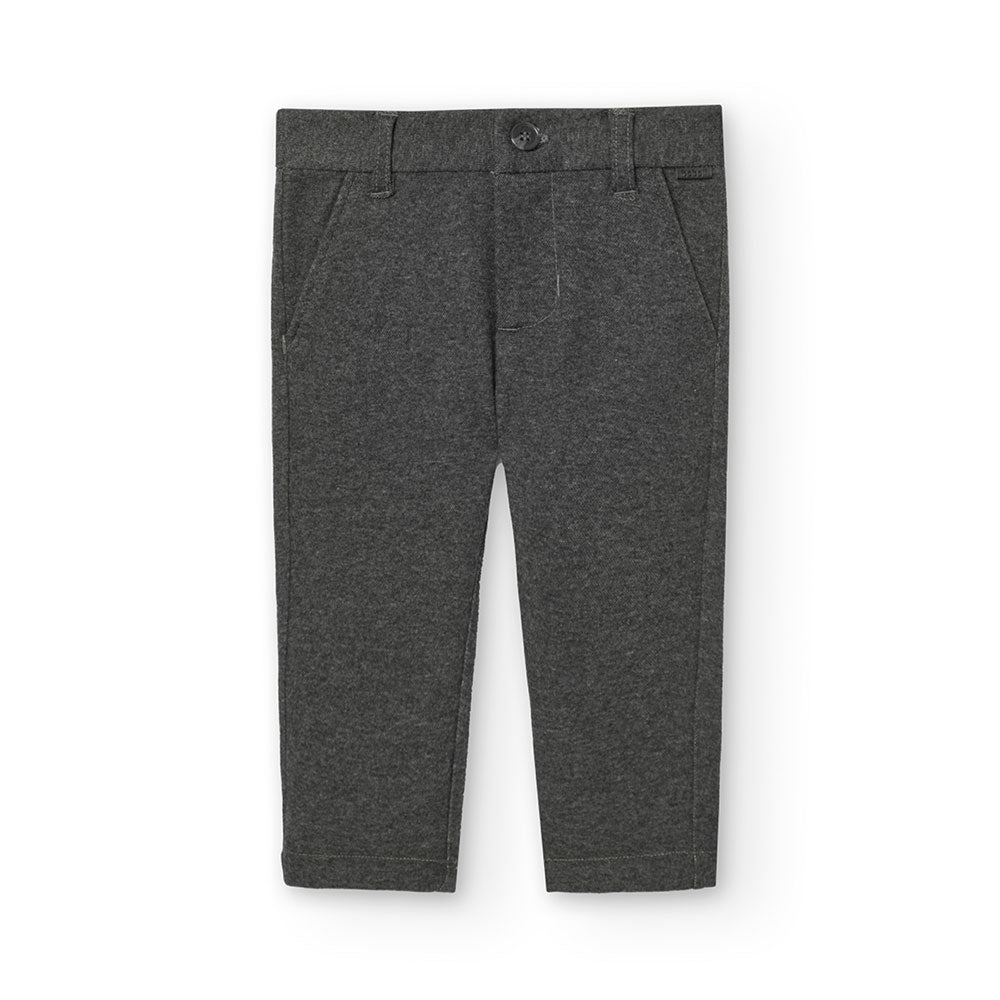 Classic woolen pants from the Boboli Children's Clothing Line, with small pockets on the front an...