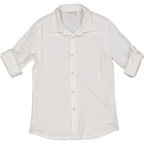 SHIRT M/L LINEN BLEND