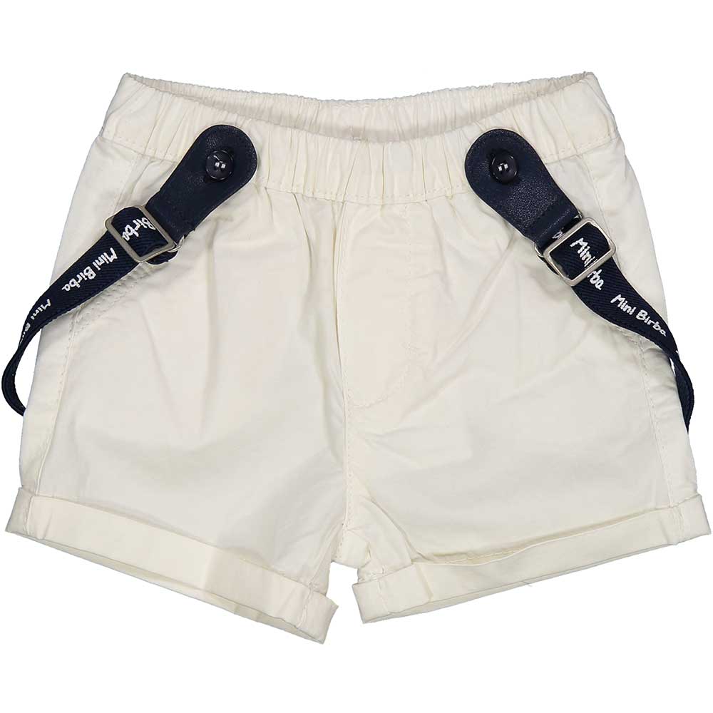 Bermuda shorts from the Birba children's clothing line, with five pockets and contrasting color s...