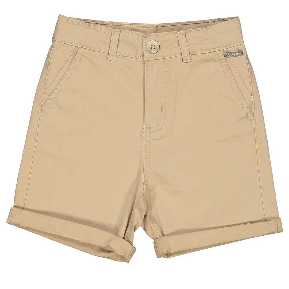 
Bermuda shorts from the Trybeyond children's clothing line, with five-pocket model and adjustabl...