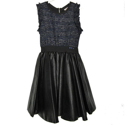 DRESS BLUEBLACK