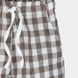 Baby linen bermuda shorts