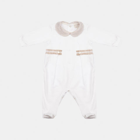 Newborn jersey onesie