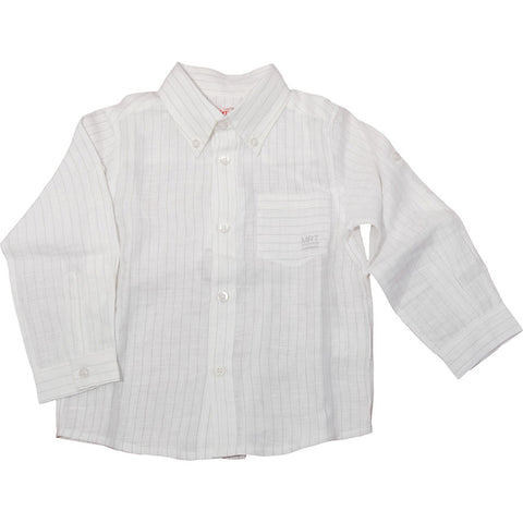 STRIPED LINEN SHIRT