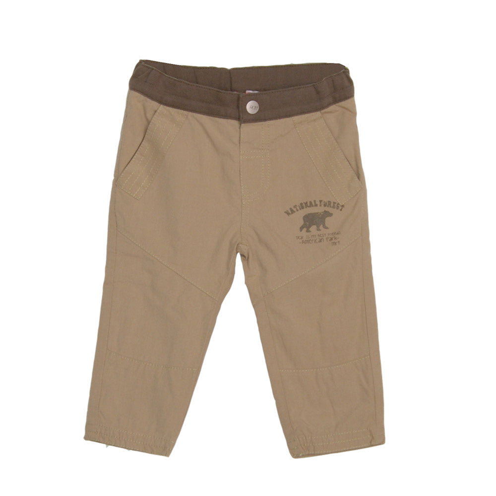 
  Children's clothing line pants Mirtillo. Solid colour with pockets on
  hips and back. Contras...