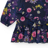 LONG SLEEVE DRESS GARDEN GALACTIC GARDEN