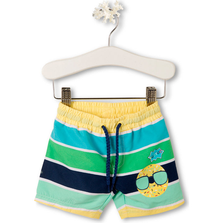 
  Bermuda shorts from the Tuc Tuc children's clothing line, with striped pattern and strap
  in ...