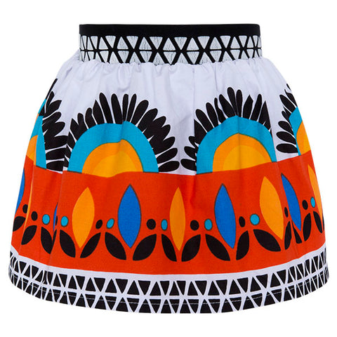 POPELIN GOOD VIBES SKIRT