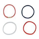 SET OF 4 ELASTICS FOR HAIR