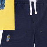 T-SHIRT AND BERMUDA SHORTS IN JERSEY FABRIC