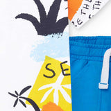 T-SHIRT AND BERMUDA SHORTS IN JERSEY FABRIC