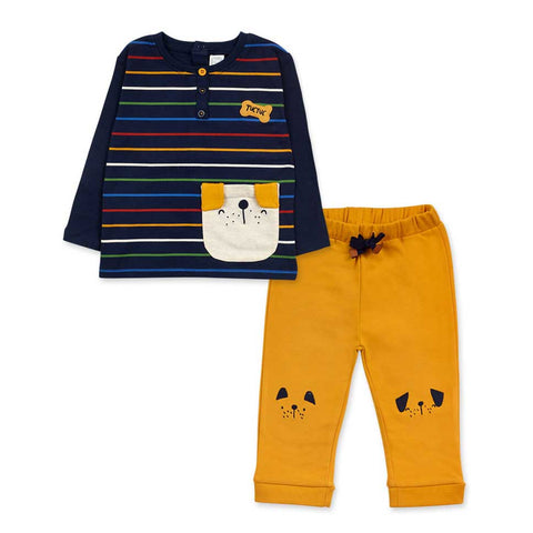 2-PIECE SWEATSHIRT AND JERSEY SET